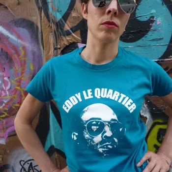 T-Shirt ELQ - bleu canard